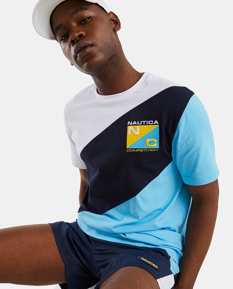 Imagem 0 de T-shirt Multicolor de Manga Curta