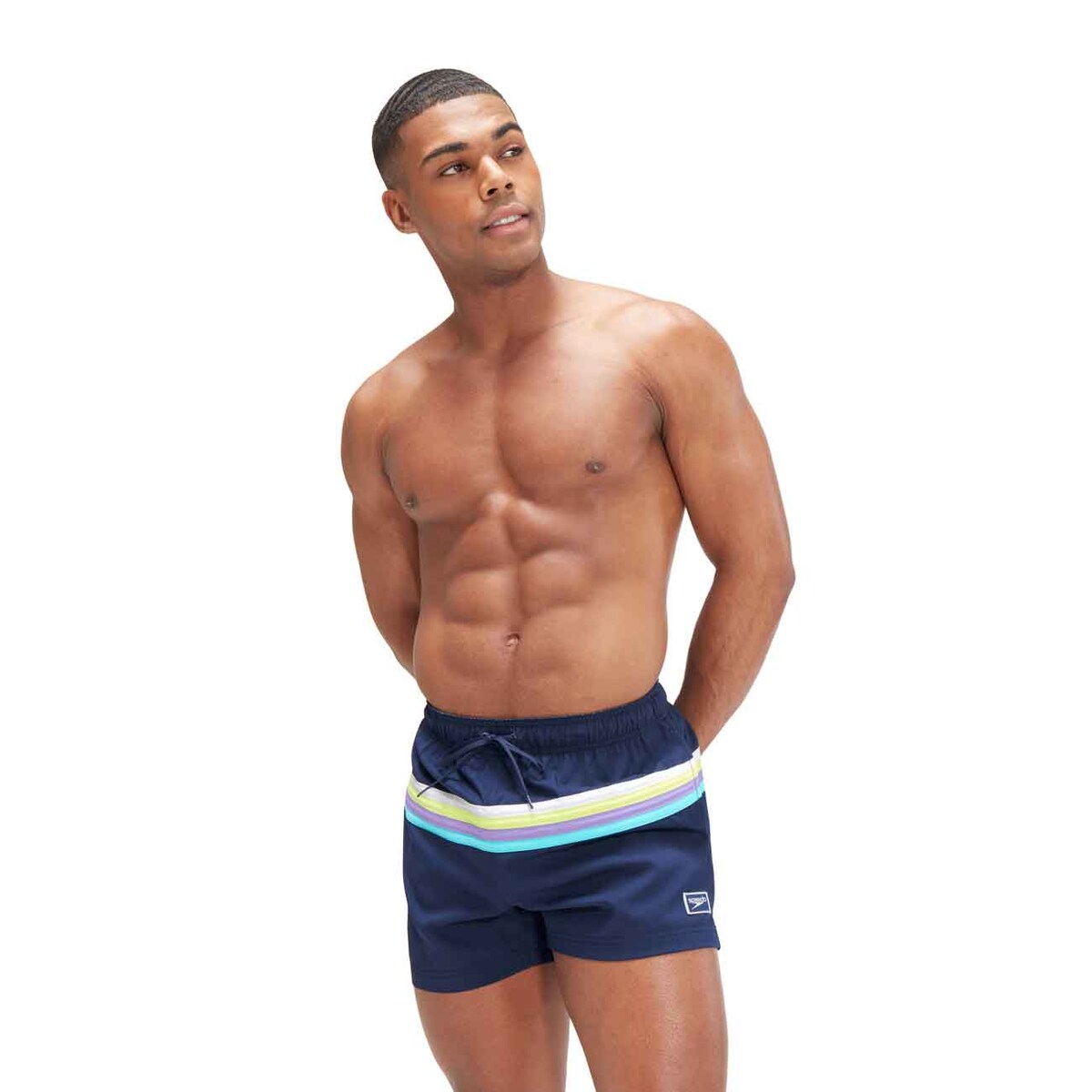 Bermudas Sna Vintage Volley 14 Watershort Speedo Roxo-2