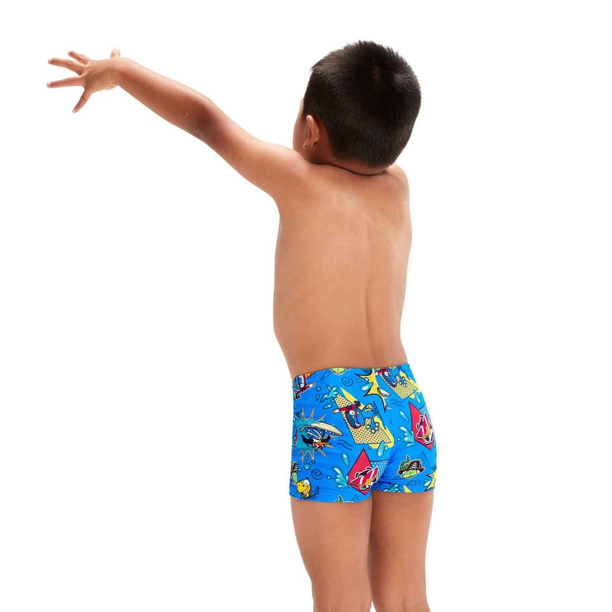 Fato de Banho de Natação Infantil Boys Infant Digital Allover Speedo Amarelo-3