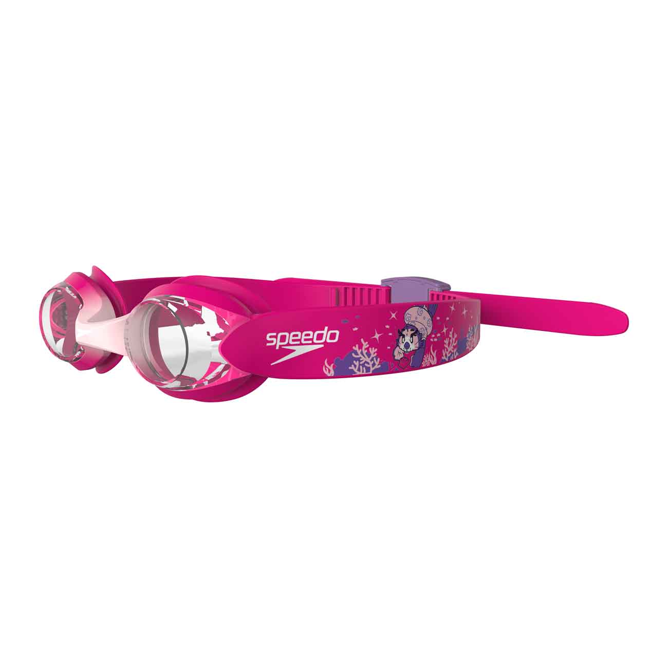 Óculos de Natação para Bebés Illusion Goggle Speedo Rosa-3