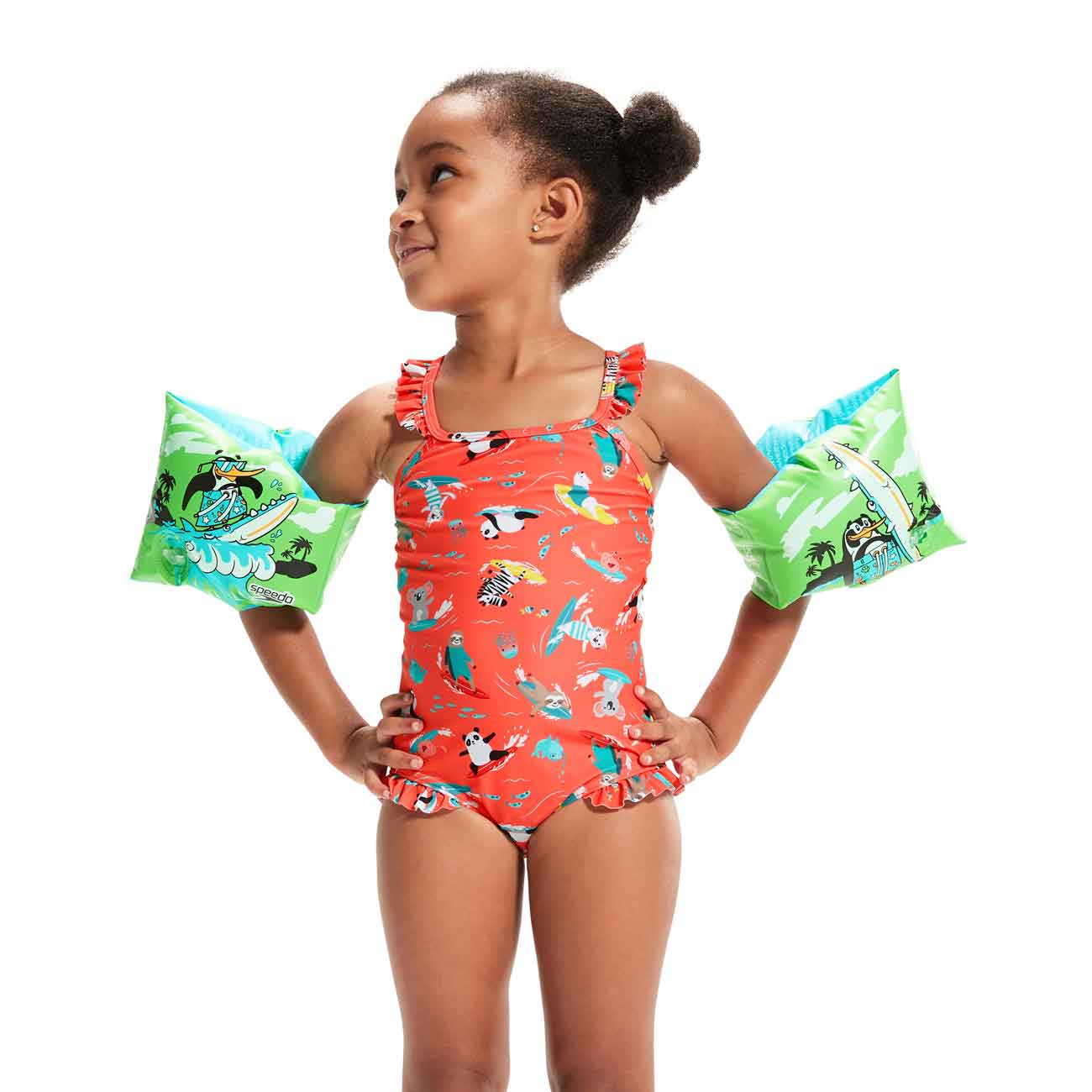 Manguitos Character Printed Armbands Speedo Azul-2