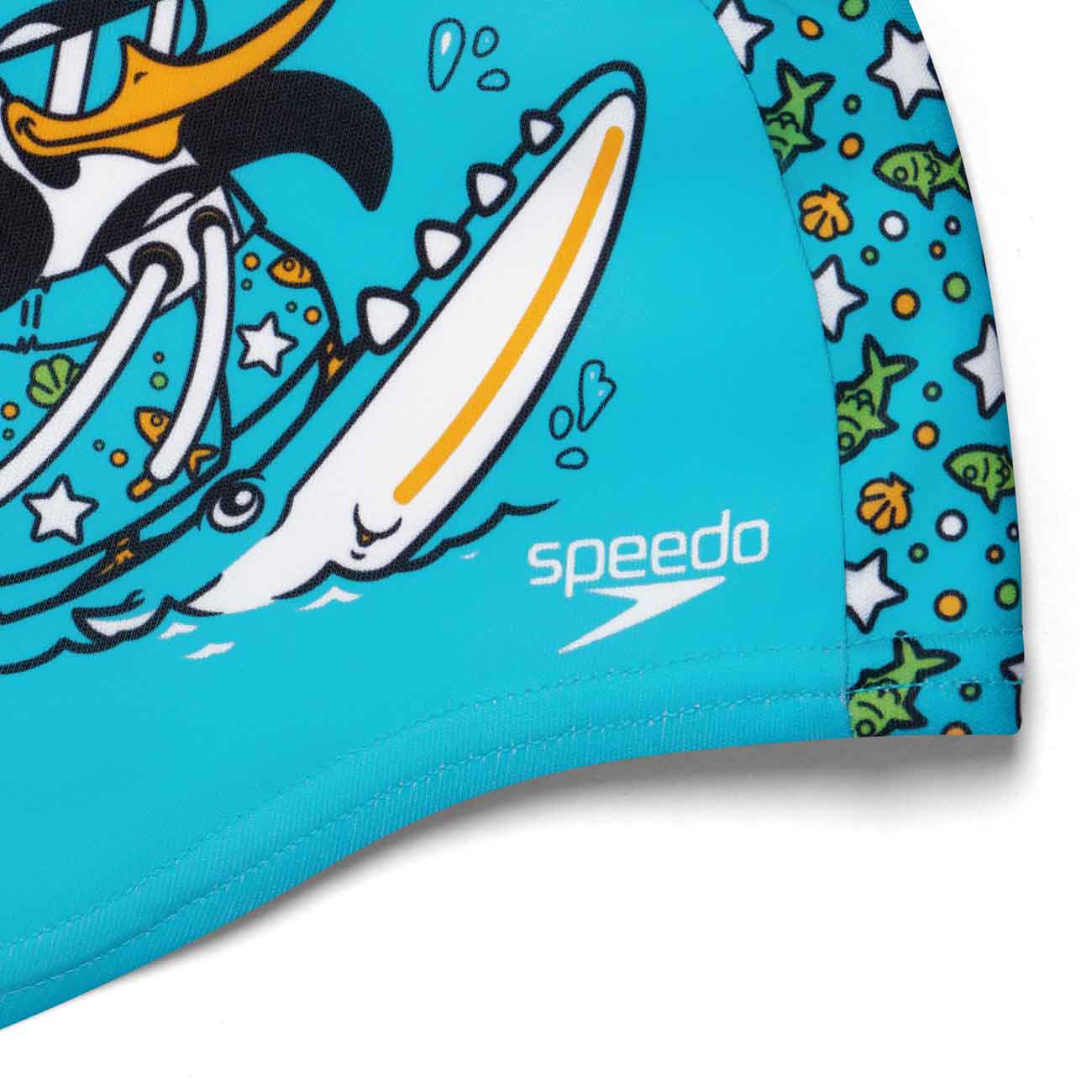 Chapéu de Natação para Bebés Printed Polyester Cap Speedo Azul-2