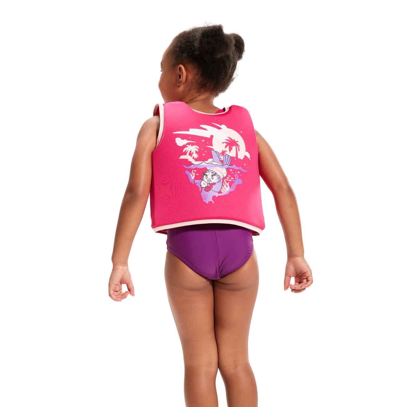 Colete de Flutuação para Bebés Character Printed Float Vest Speedo Rosa-3