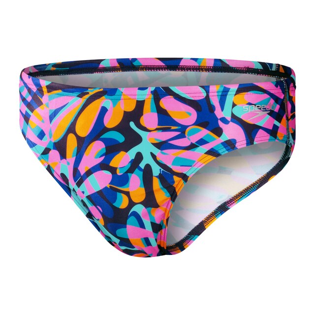 Imagem 0 de Fato de Banho de Natação 8cm Allover Digital Brief Speedo