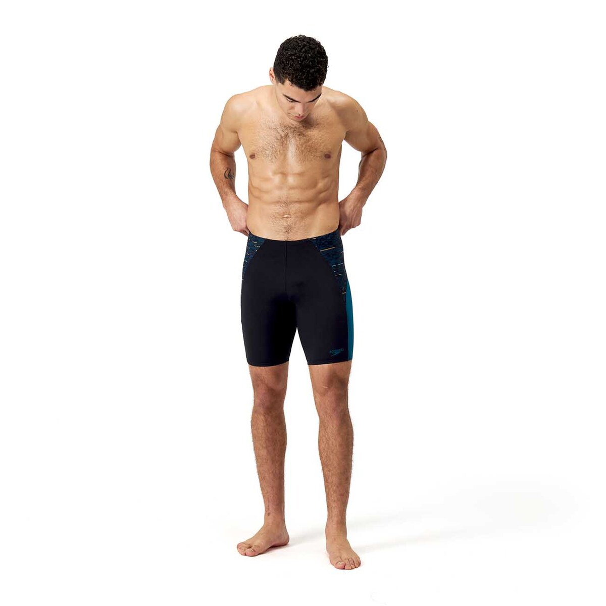 Fato de Banho de Natação Mens Eco Endurance+ Splice Jammer Speedo Azul-turquesa-2