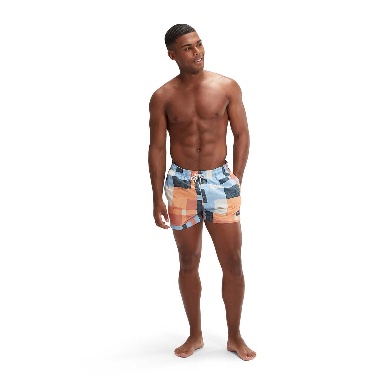 Fato de Banho Bermuda Digital Printed Leisure 14 Watershort Speedo Azul-2