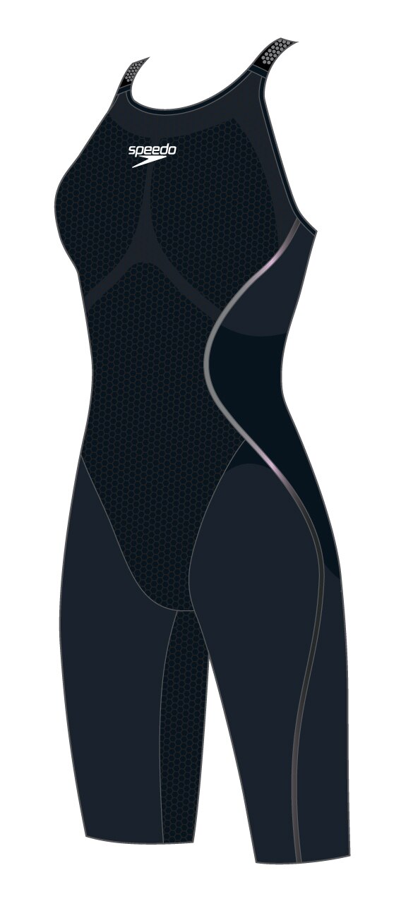 Fato de Banho de Natação Fastskin Lzr Pure Intent 2.0 Closedback Kneeskin Speedo Preto-2