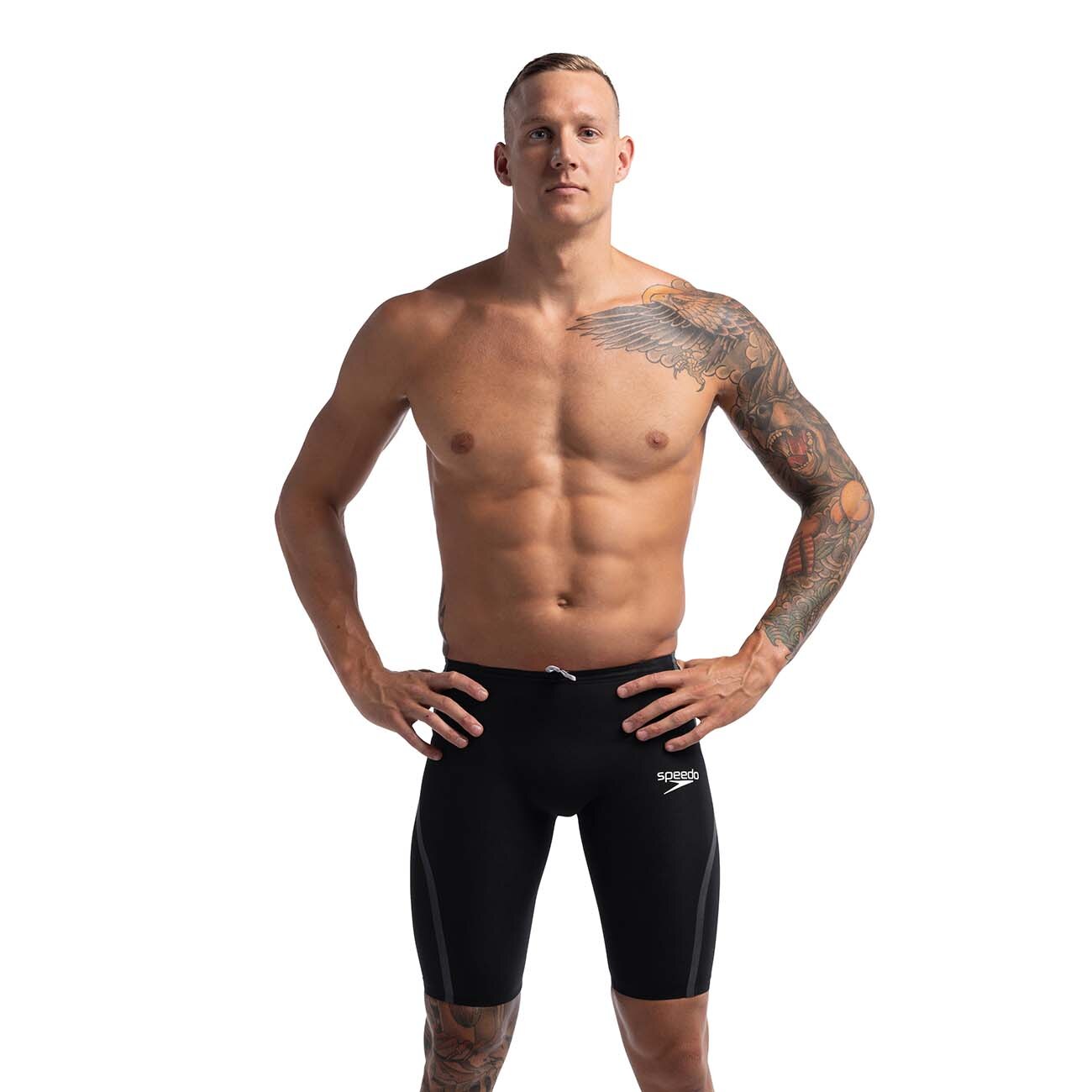 Fato de Banho de Natação Fastskin Lzr Pure Intent 2 High Waist Jammer Speedo Preto-2