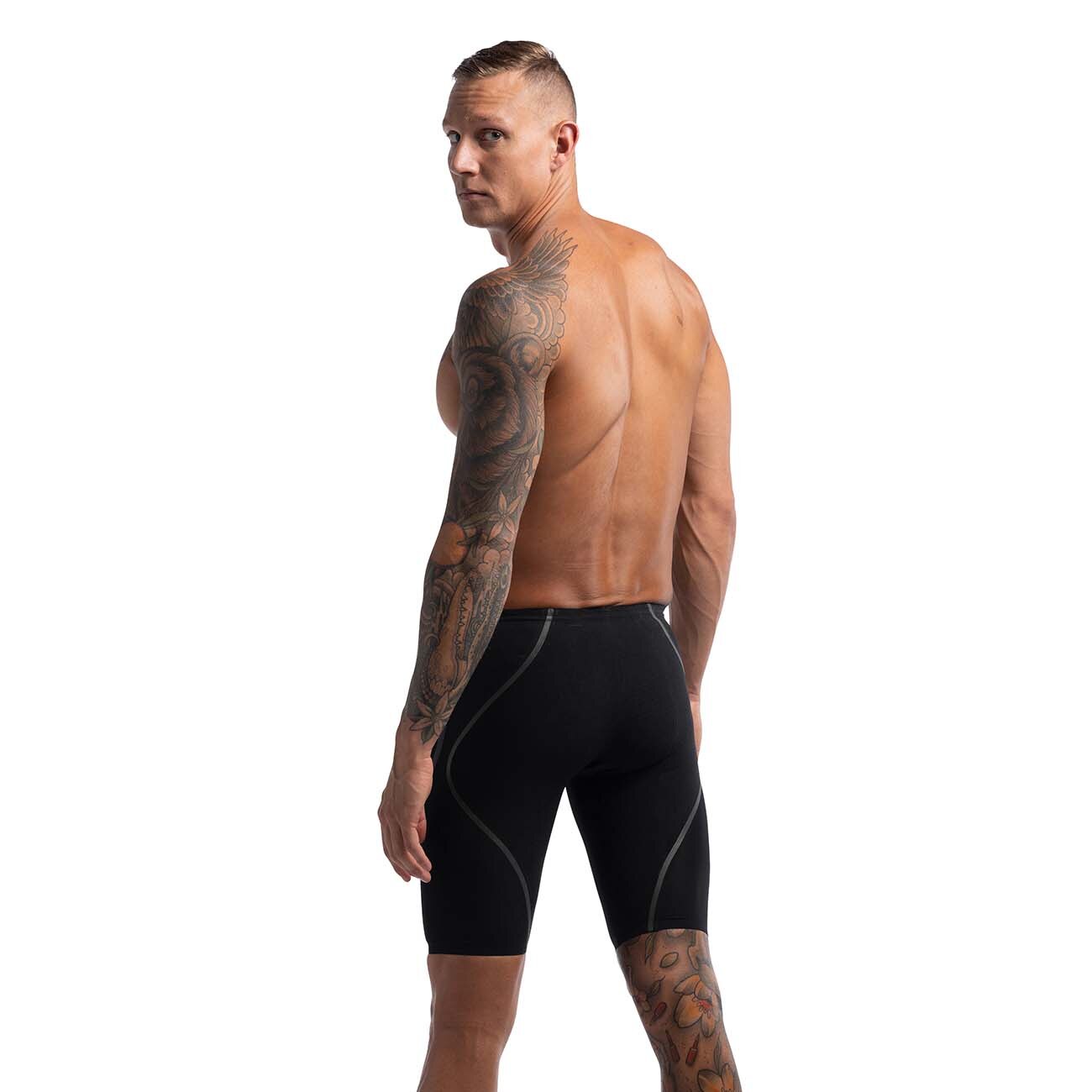 Fato de Banho de Natação Fastskin Lzr Pure Intent 2 High Waist Jammer Speedo Preto-3