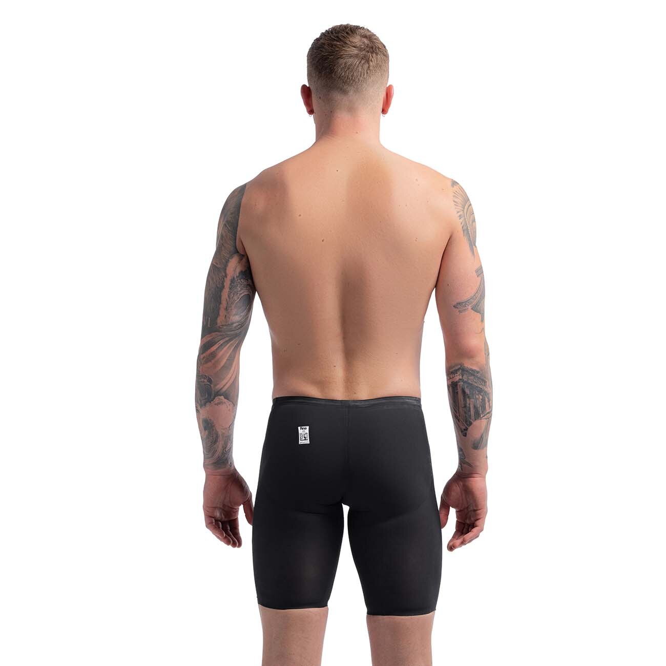Fato de Banho de Natação Fastskin Lzr Pure Valor 2 High Waisted Jammer Speedo Preto-3