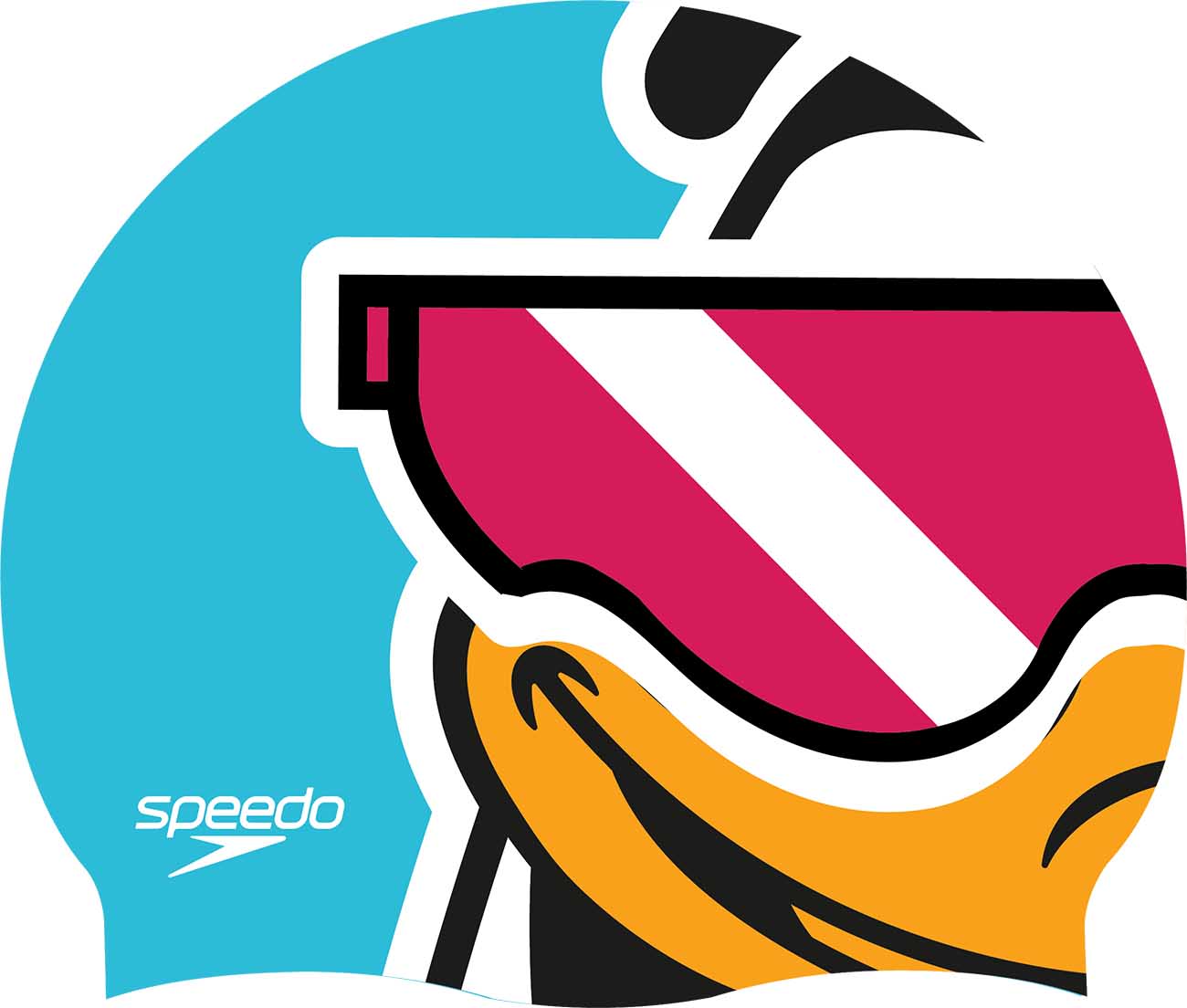 Imagem 0 de Chapéu de Natação para Bebés Printed Character Cap Speedo