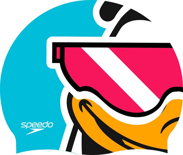 Imagem 0 de Chapéu de Natação para Bebés Printed Character Cap Speedo