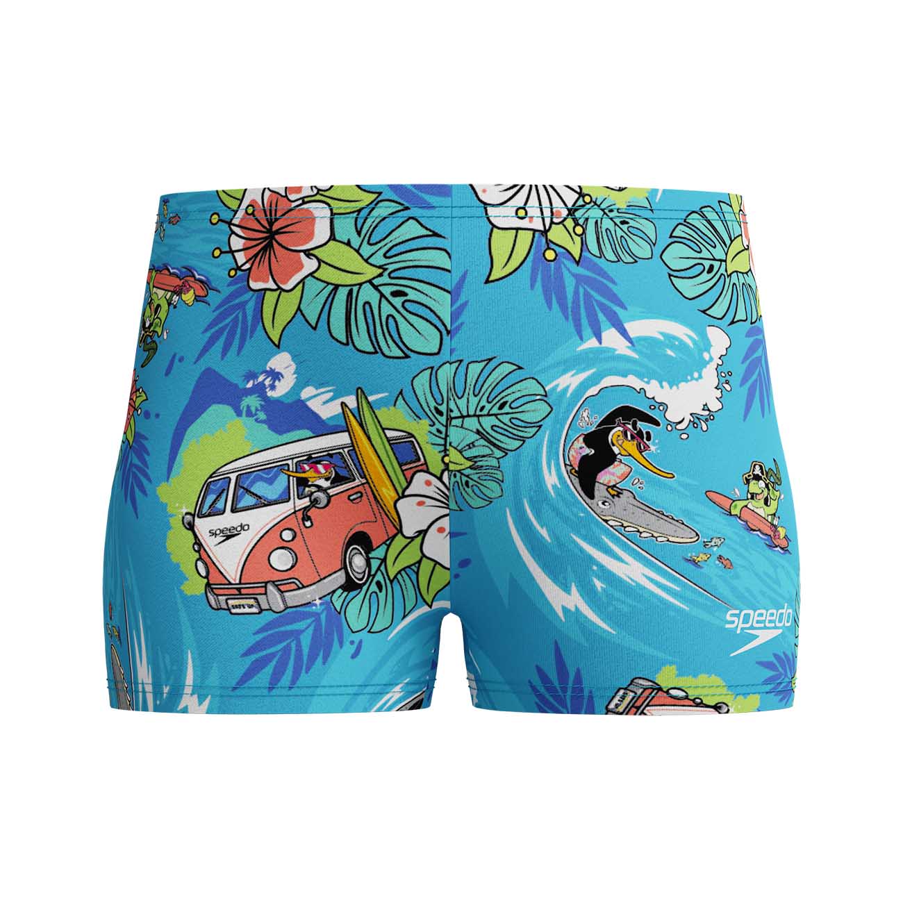 Imagem 0 de Fato de Banho Infantil Learn To Swim Digital Allover Aquashort Speedo