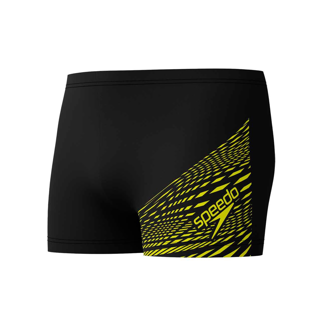Fato de Banho de Natação Mens Medley Logo Aquashort Speedo Amarelo-2