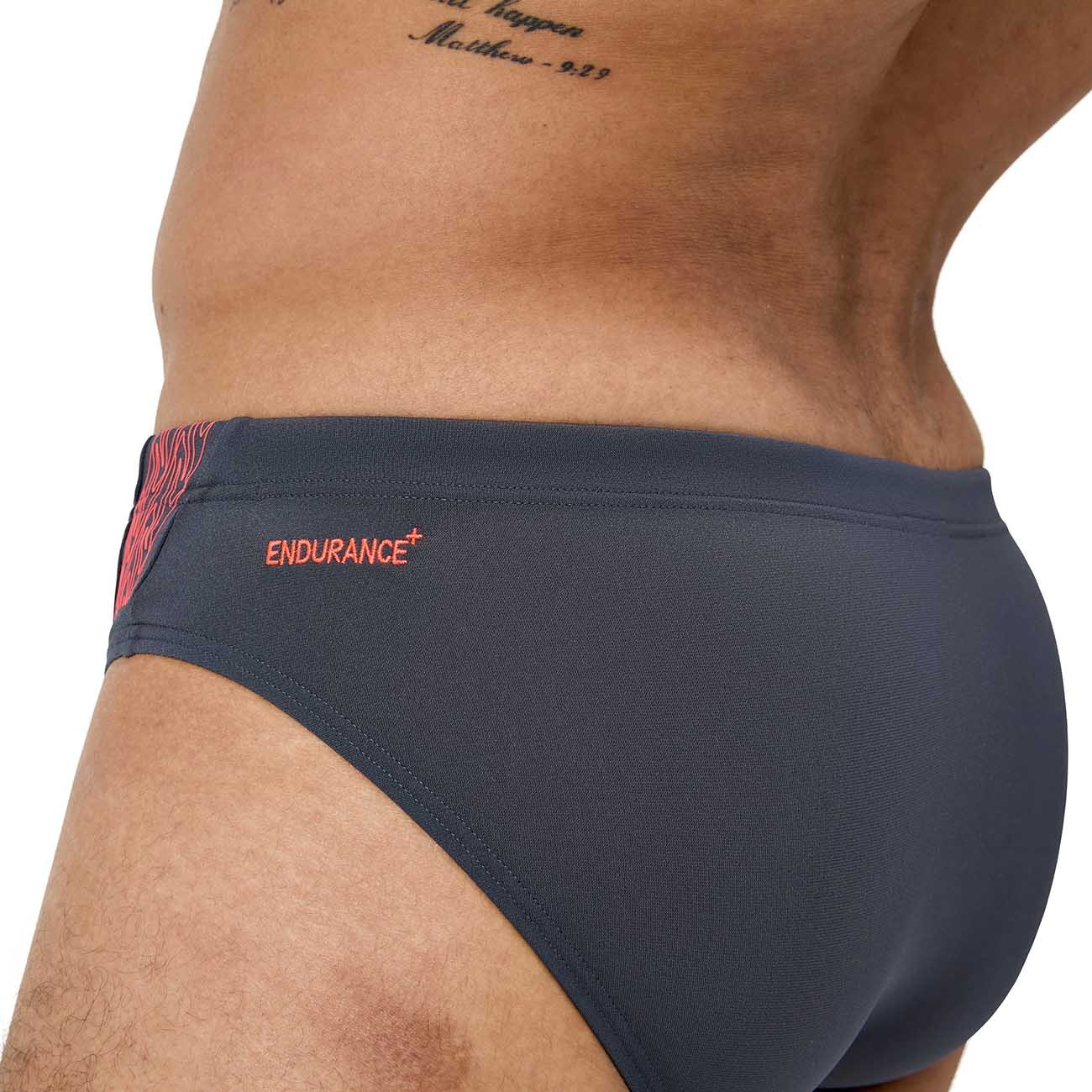 Fato de Banho de Natação Hyperboom Splice Brief Speedo Vermelho-3