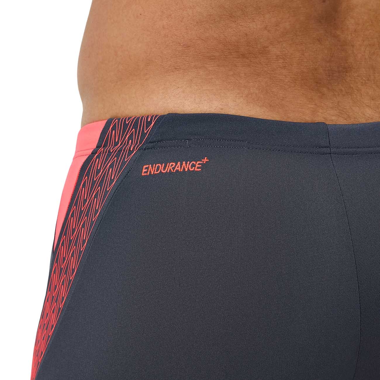 Fato de Banho de Natação Hyperboom Splice Aquashort Speedo Vermelho-3