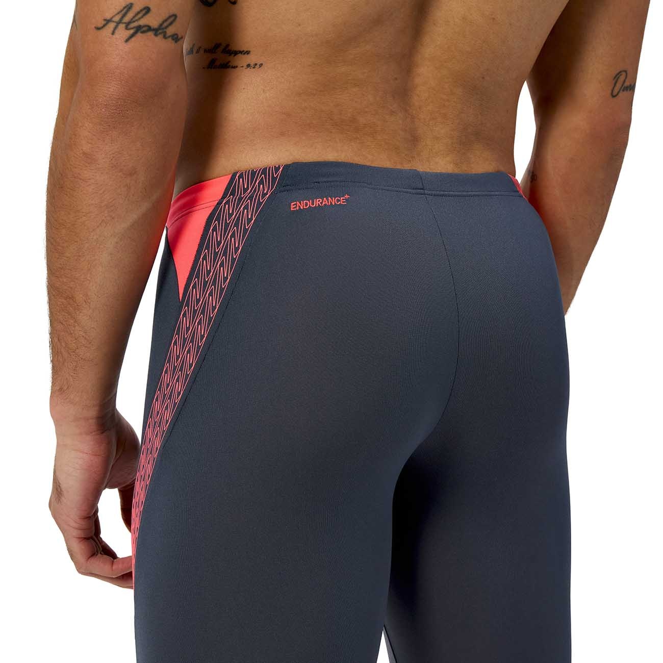 Fato de Banho de Natação Hyperboom Splice Jammer Speedo Vermelho-3
