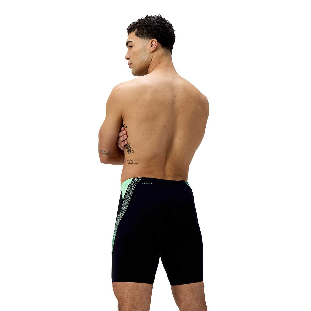 Fato de Banho de Natação Hyperboom Splice Jammer Speedo Preto-2