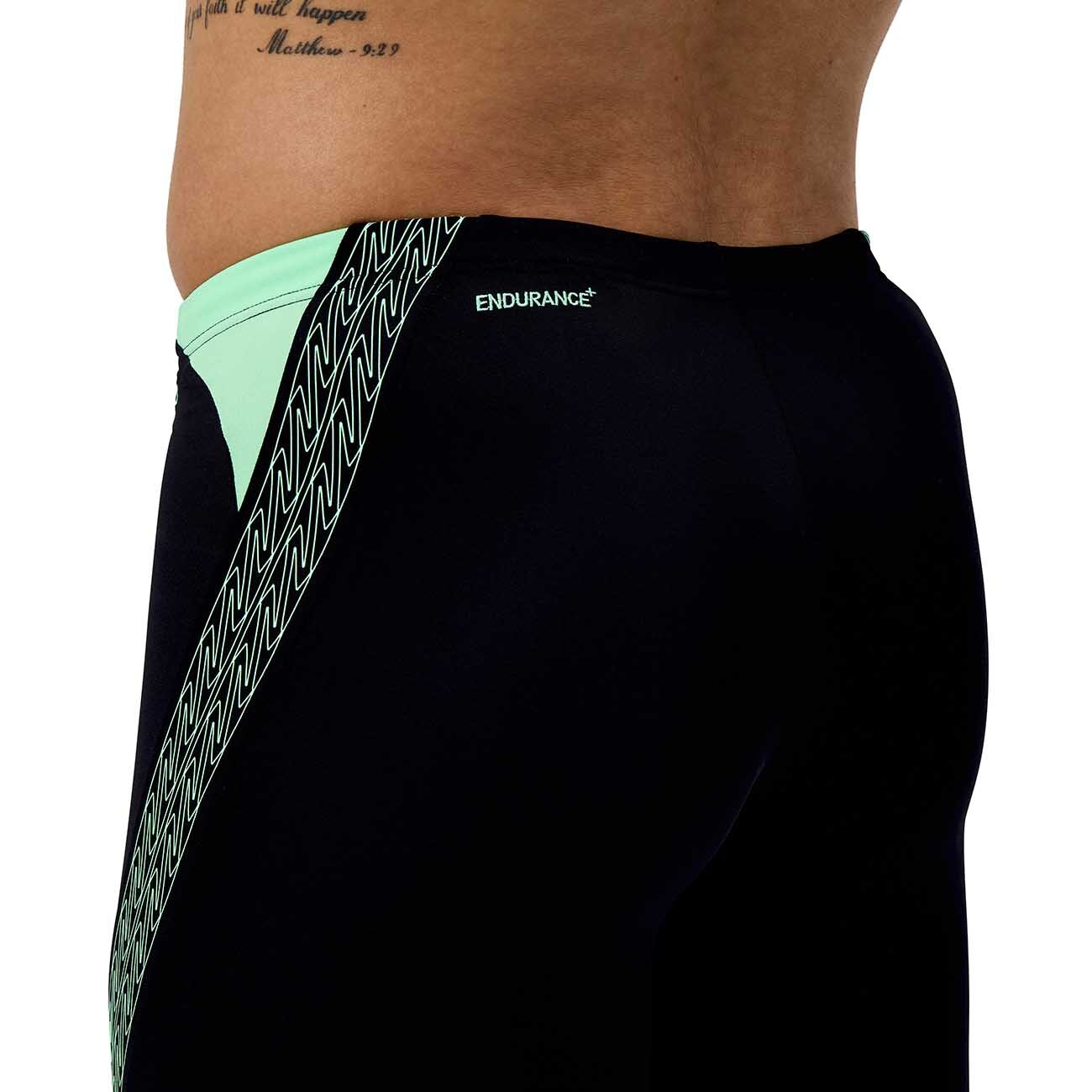 Fato de Banho de Natação Hyperboom Splice Jammer Speedo Preto-3