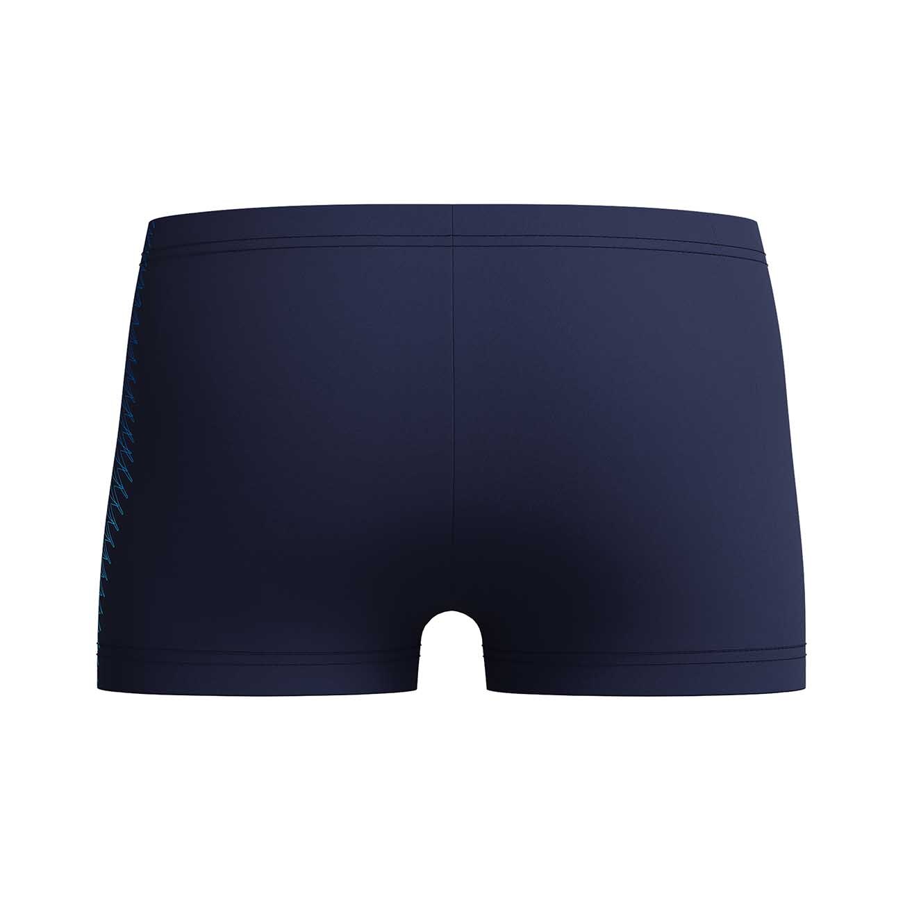 Fato de Banho de Natação Infantil Plastisol Placement Aquashort Speedo Azul-3