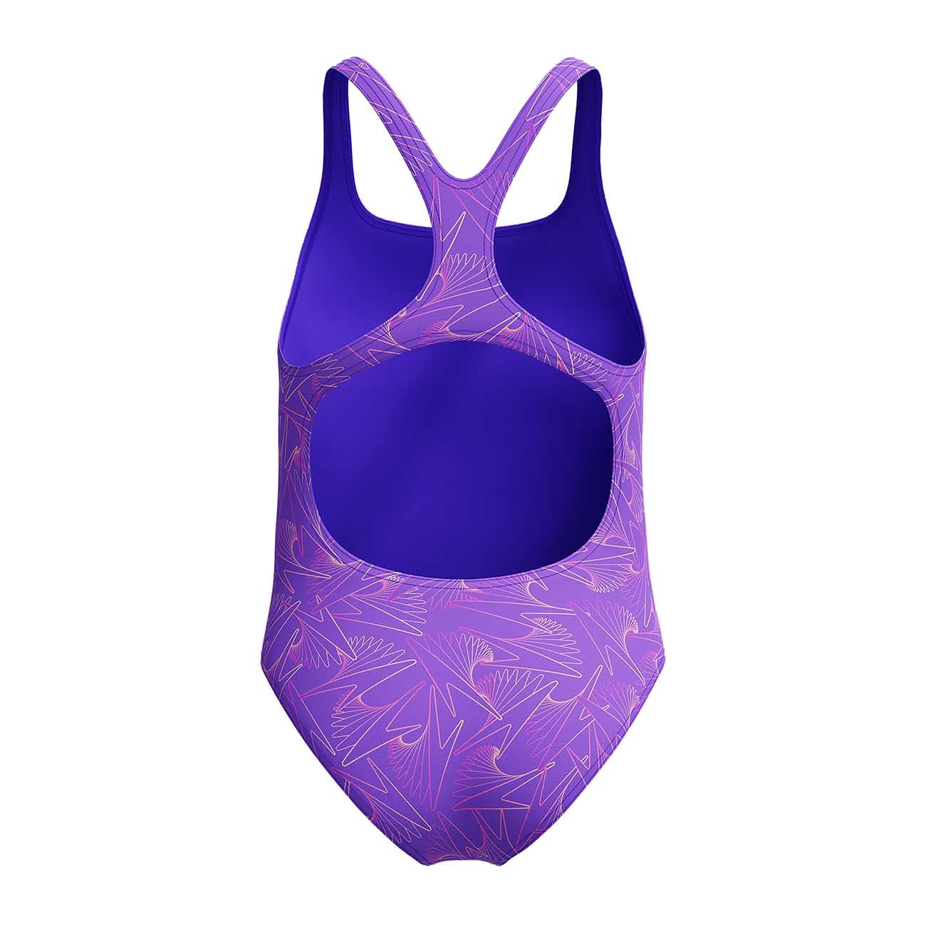 Fato de Banho de Natação Infantil Hyperboom Allover Medalist Speedo Roxo-3