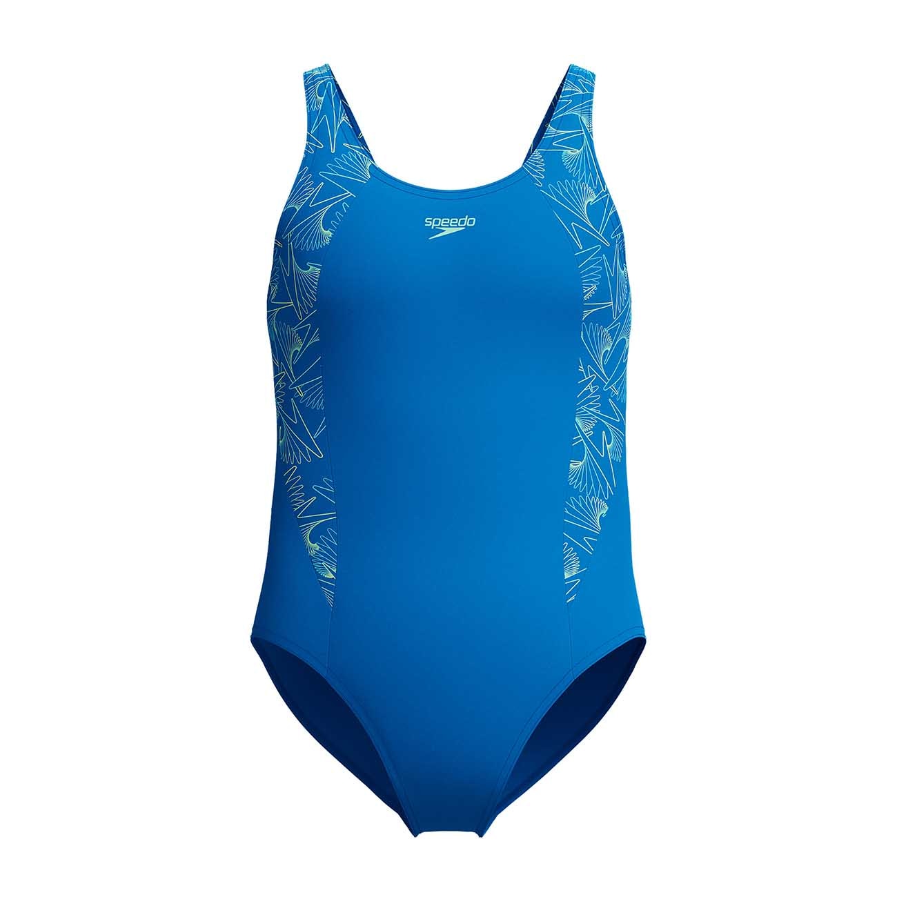 Fato de Banho de Natação Infantil Hyperboom Splice Muscleback Speedo Azul-1