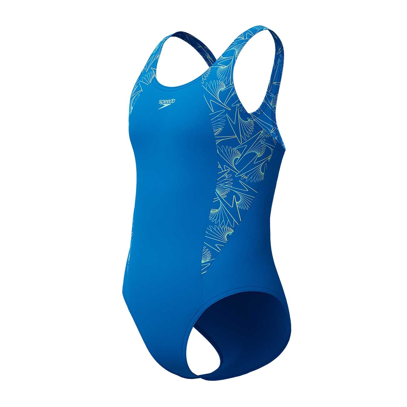 Fato de Banho de Natação Infantil Hyperboom Splice Muscleback Speedo Azul-2