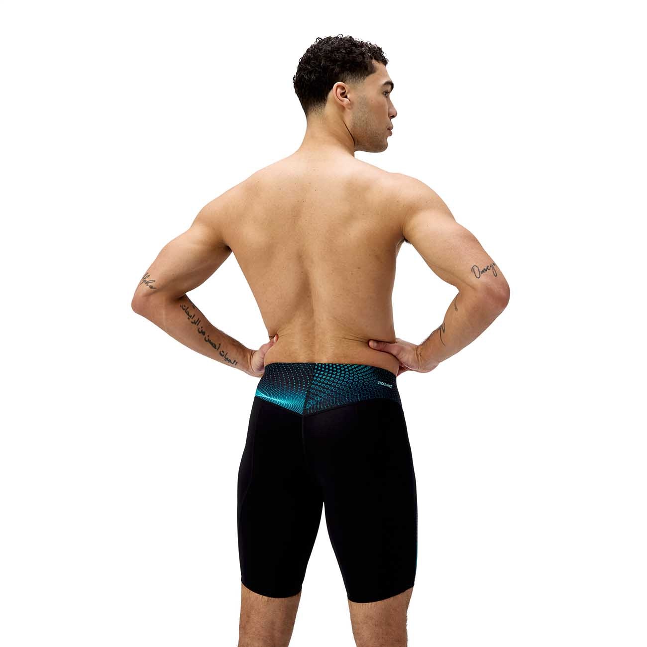 Fato de Banho de Natação Endurance+ Max Compression Jammer Speedo Preto-2