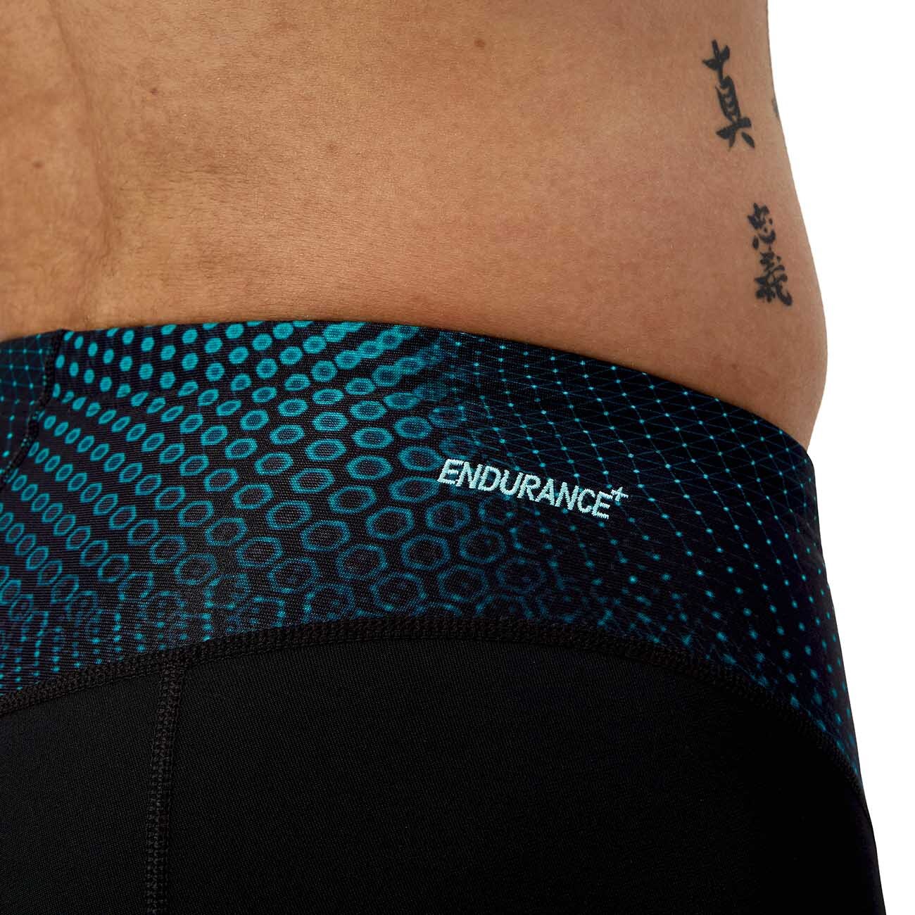 Fato de Banho de Natação Endurance+ Max Compression Jammer Speedo Preto-3
