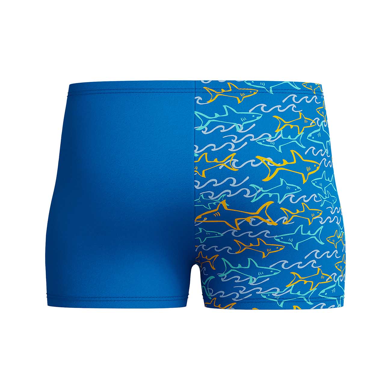 Fato de Banho de Natação para Bebés Infant Boys Digital Allover Aquashort Speedo Azul-3