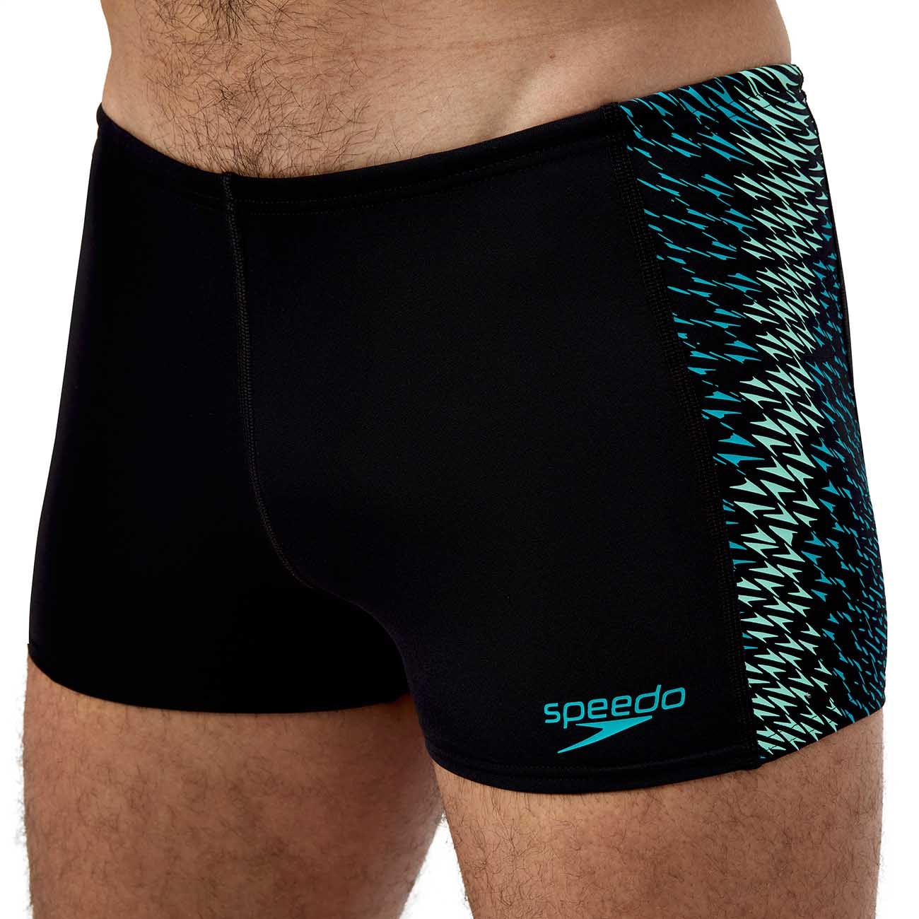Fato de Banho de Natação Endurance+ Tech Panel Aquashort Speedo Preto-3