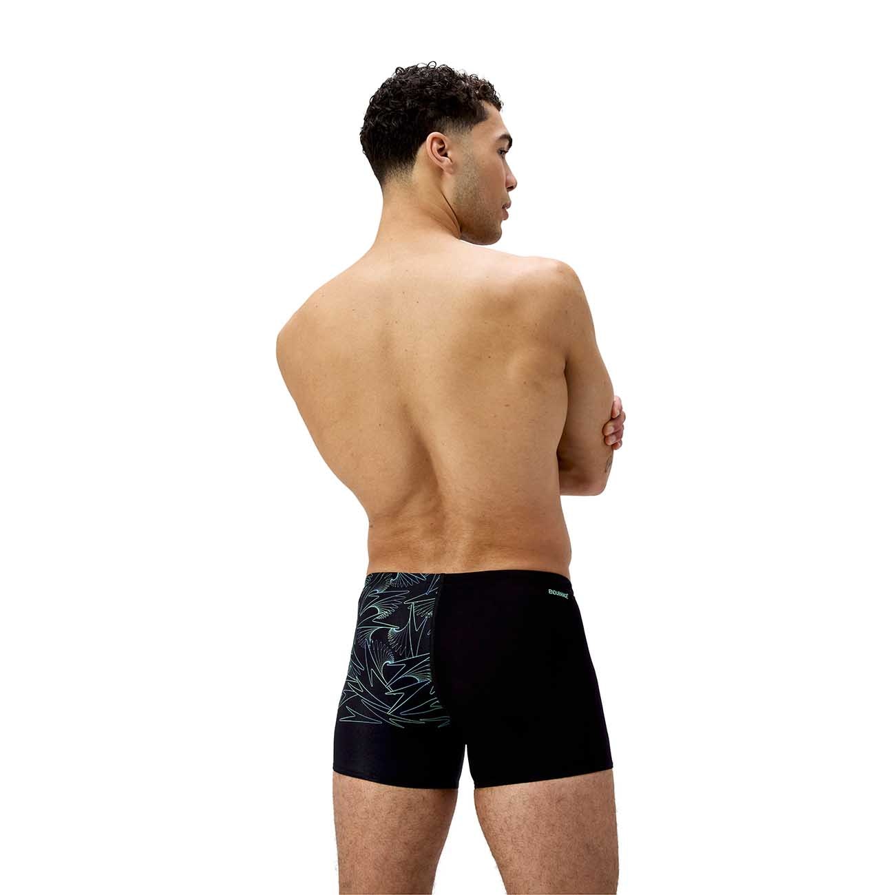 Fato de Banho de Natação Hyperboom V-cut Aquashort Speedo Preto-2