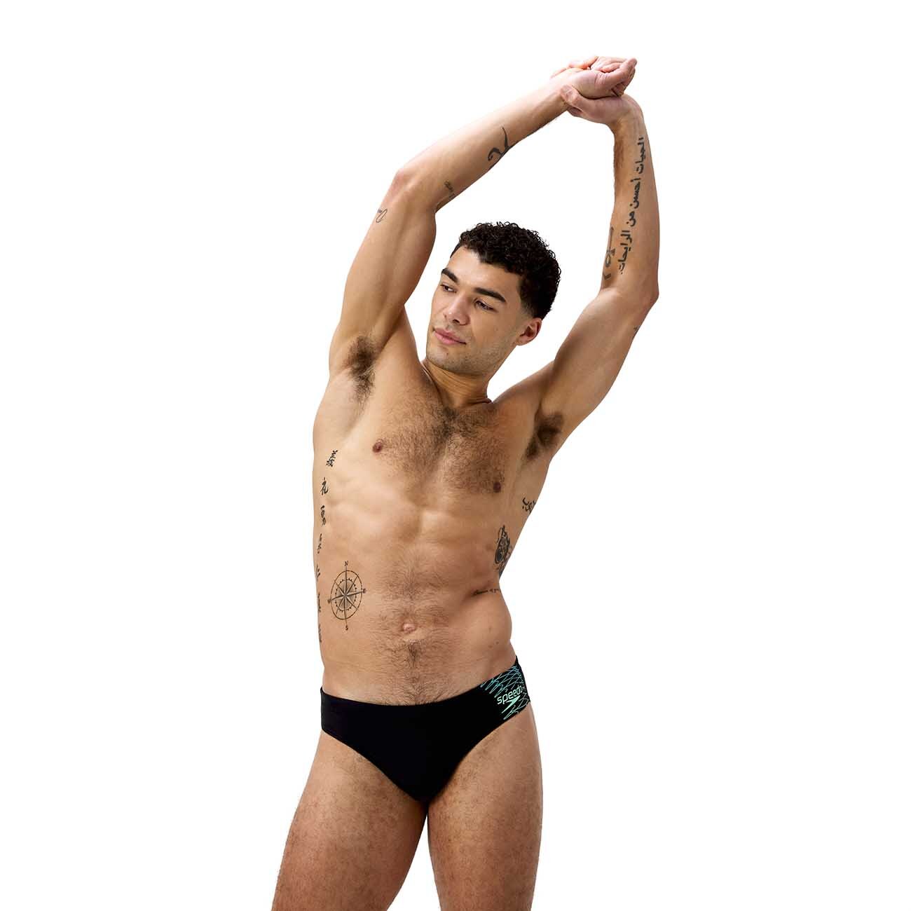 Imagem 0 de Fato de Banho de Natação Medley Logo 7cm Brief Speedo