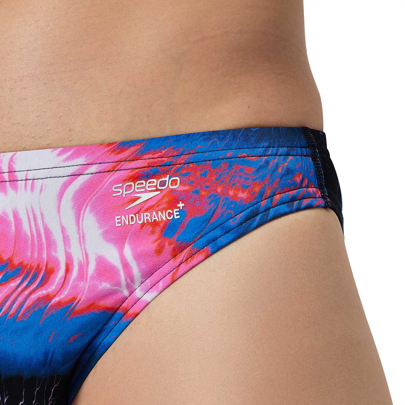 Fato de Banho de Natação Ml Printed Brief Speedo Rosa-3
