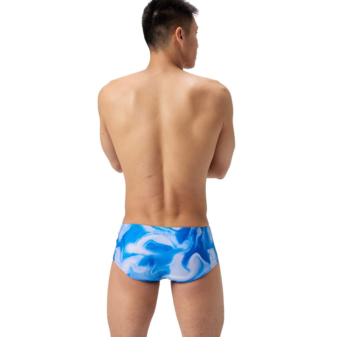 Fato de Banho de Natação Ml Printed 13cm Brief Speedo Azul-2