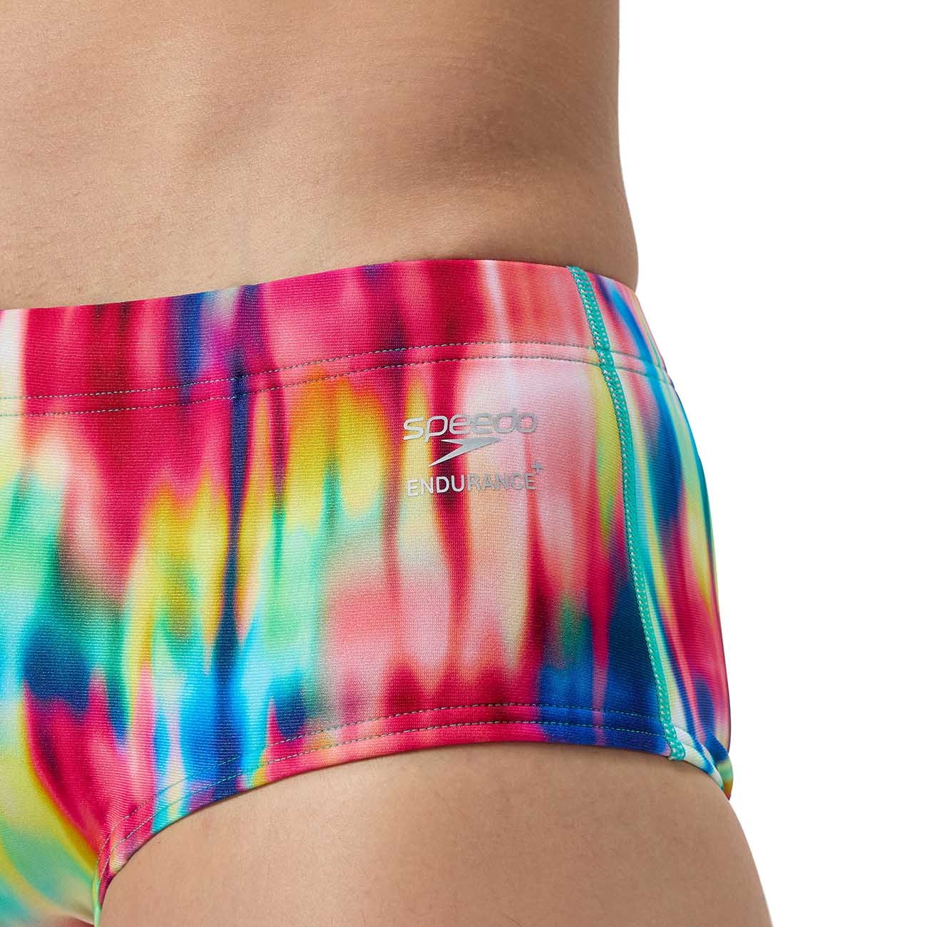 Fato de Banho de Natação Ml Printed 13cm Brief Speedo Vermelho-3