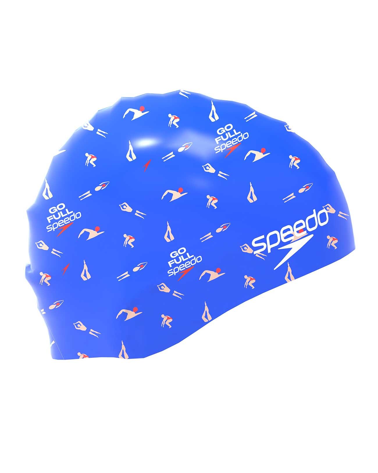 Chapéu de Natação Printed Silicone Cap Speedo Multicolor-2