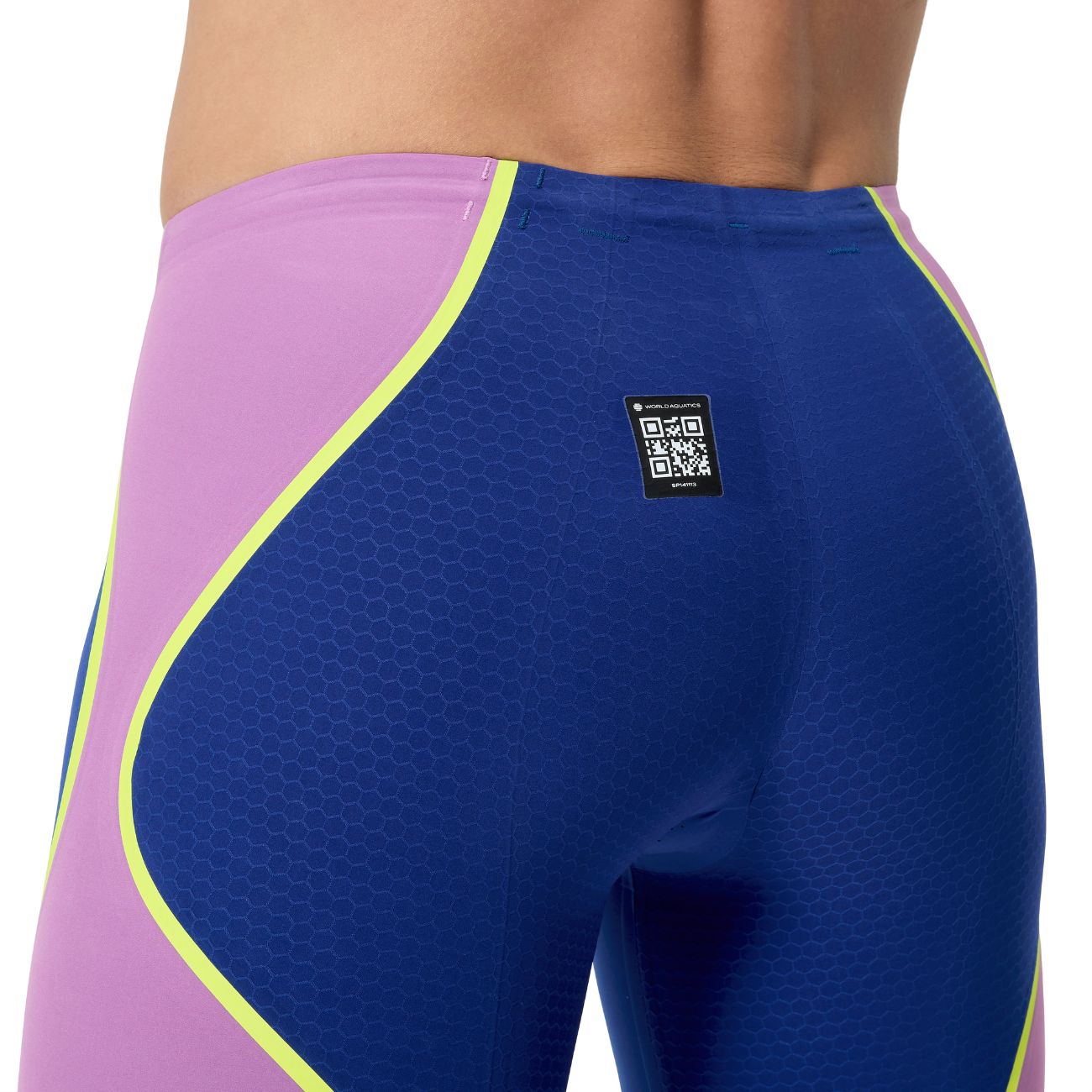 Fato de Banho de Natação Fastskin Lzr Pure Intent 2 High Waist Jammer Speedo Azul-marinho-2