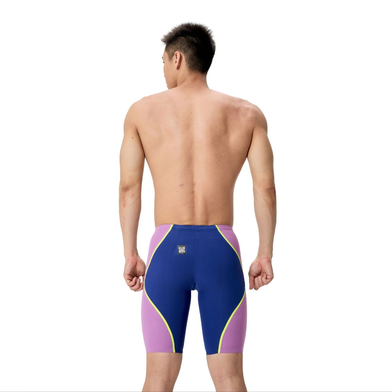 Fato de Banho de Natação Fastskin Lzr Pure Intent 2 High Waist Jammer Speedo Azul-marinho-3