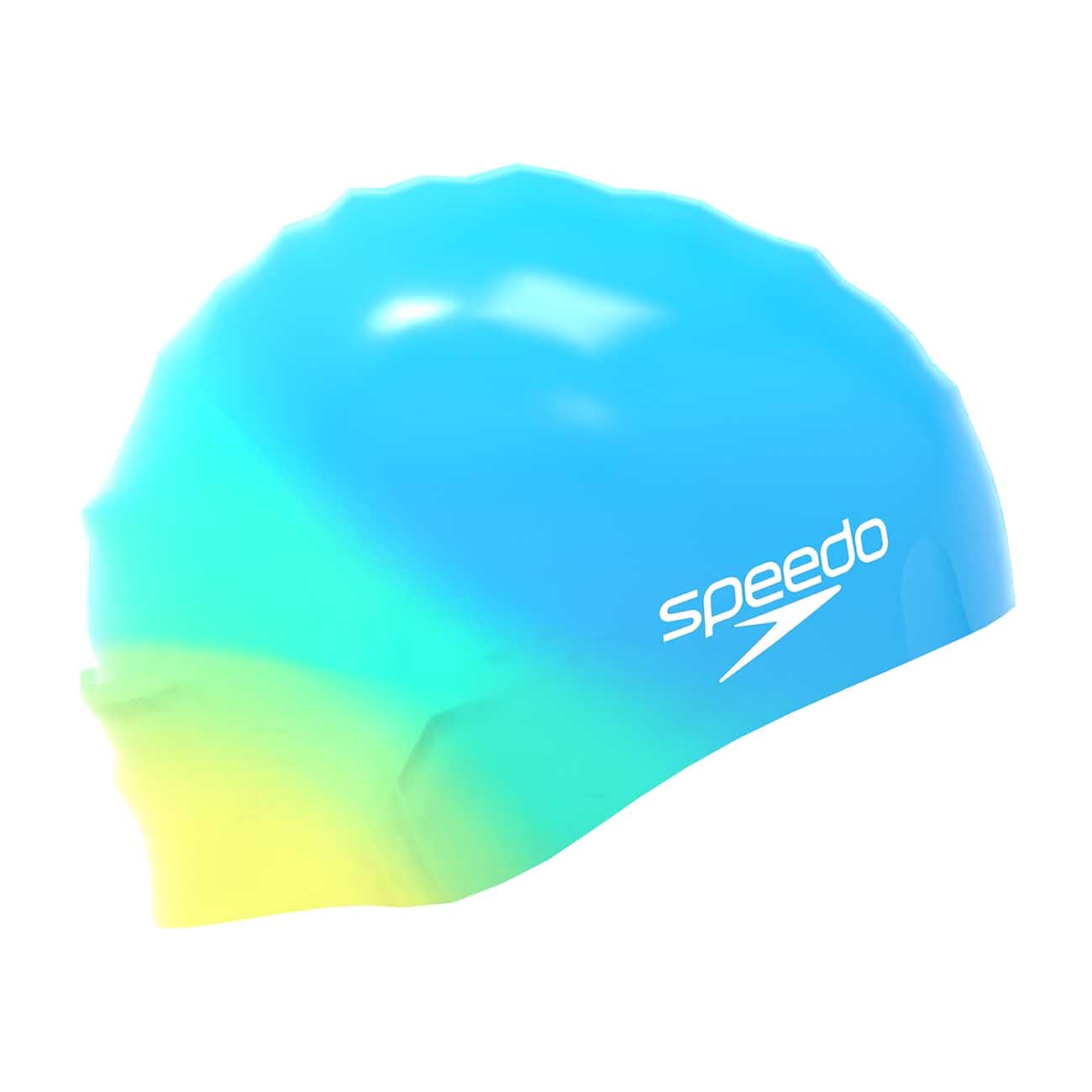 Chapéu de Natação Infantil Junior Multi Color Silicone Cap Speedo Verde-2