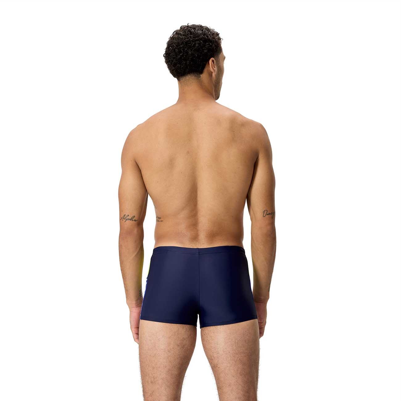 Fato de Banho de Natação Dive Aquashort Speedo Azul-marinho-3
