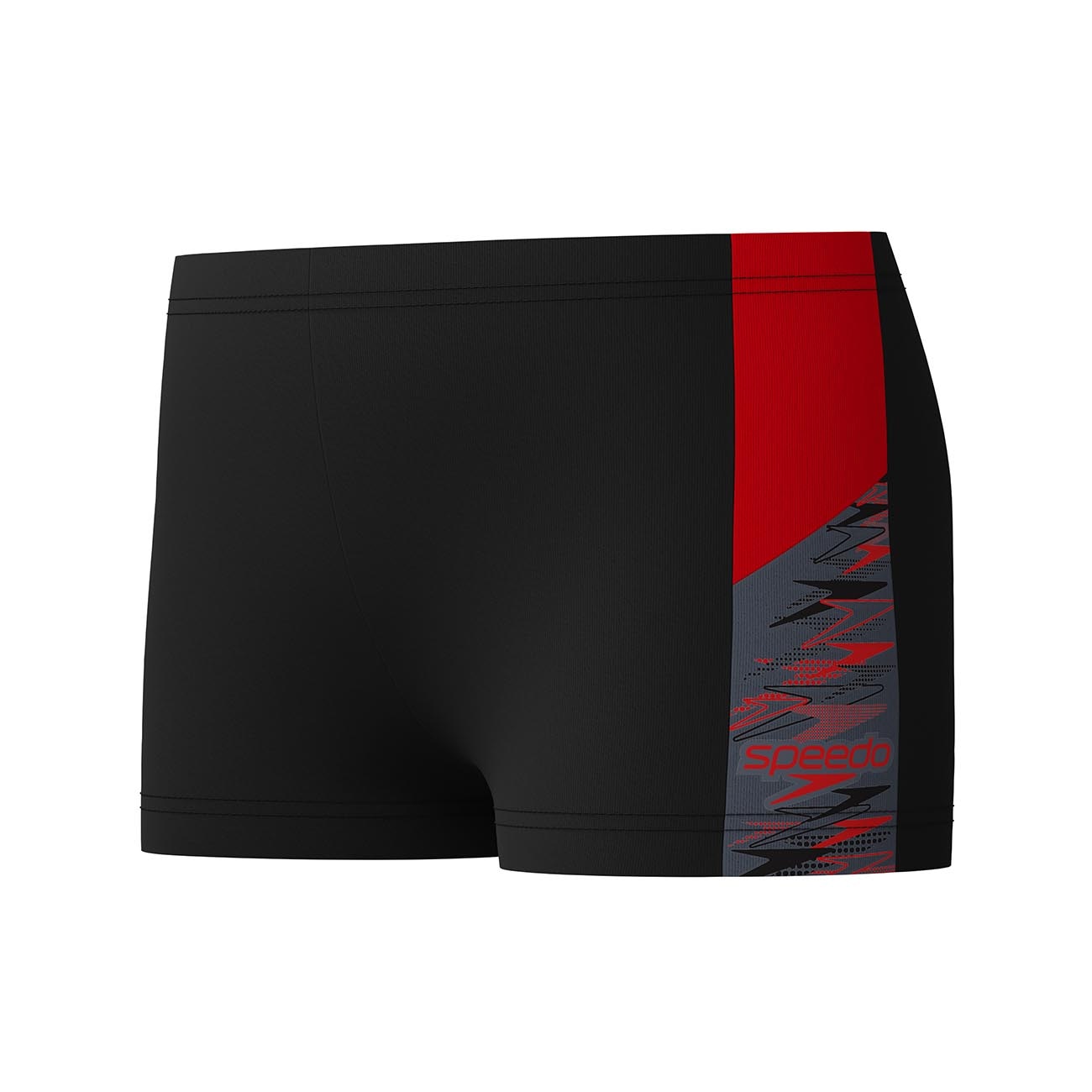 Fato de Banho de Natação Infantil Dive Aquashort Speedo Cinzento-escuro-2