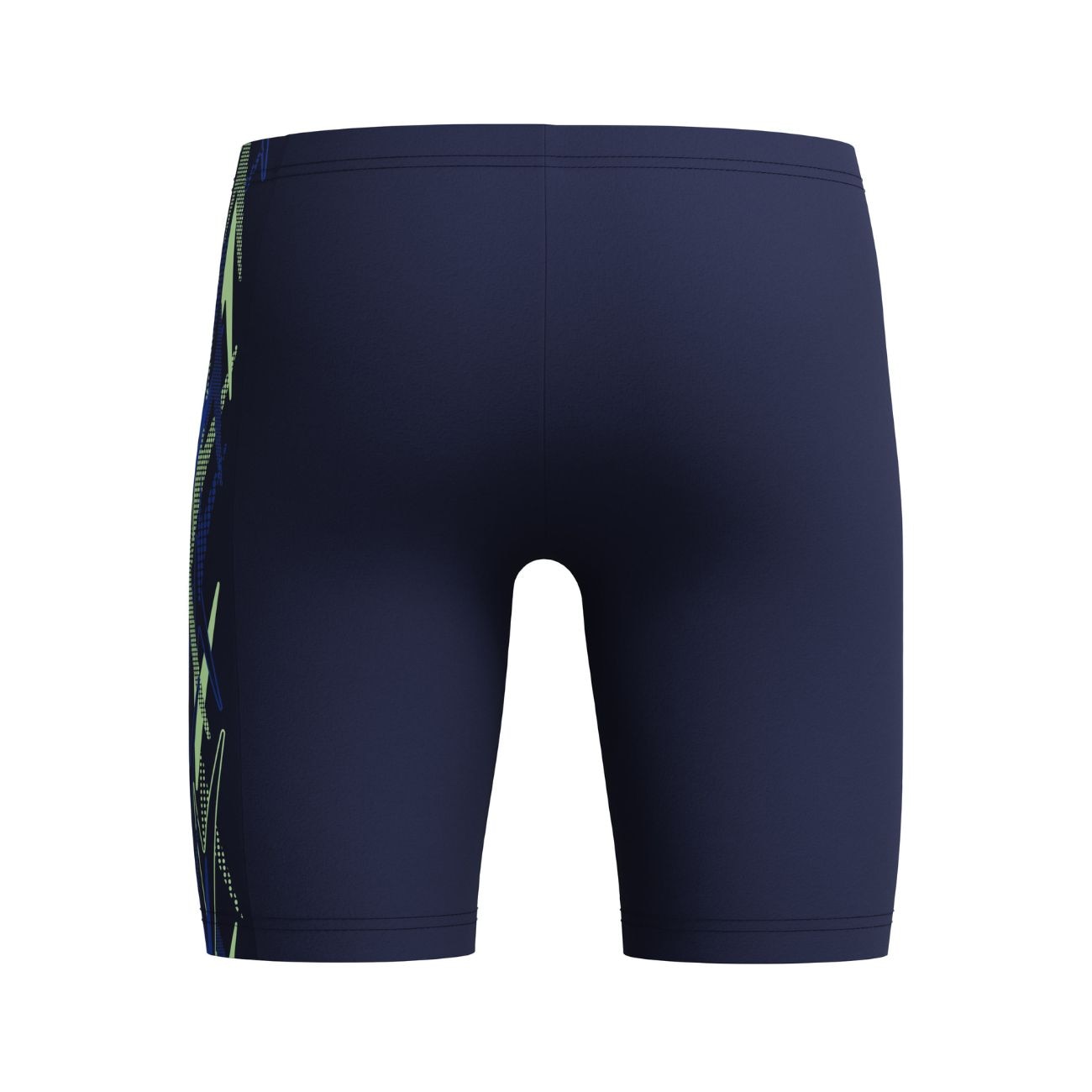 Fato de Banho de Natação Placement Jammer Speedo Infantil Azul-marinho-3