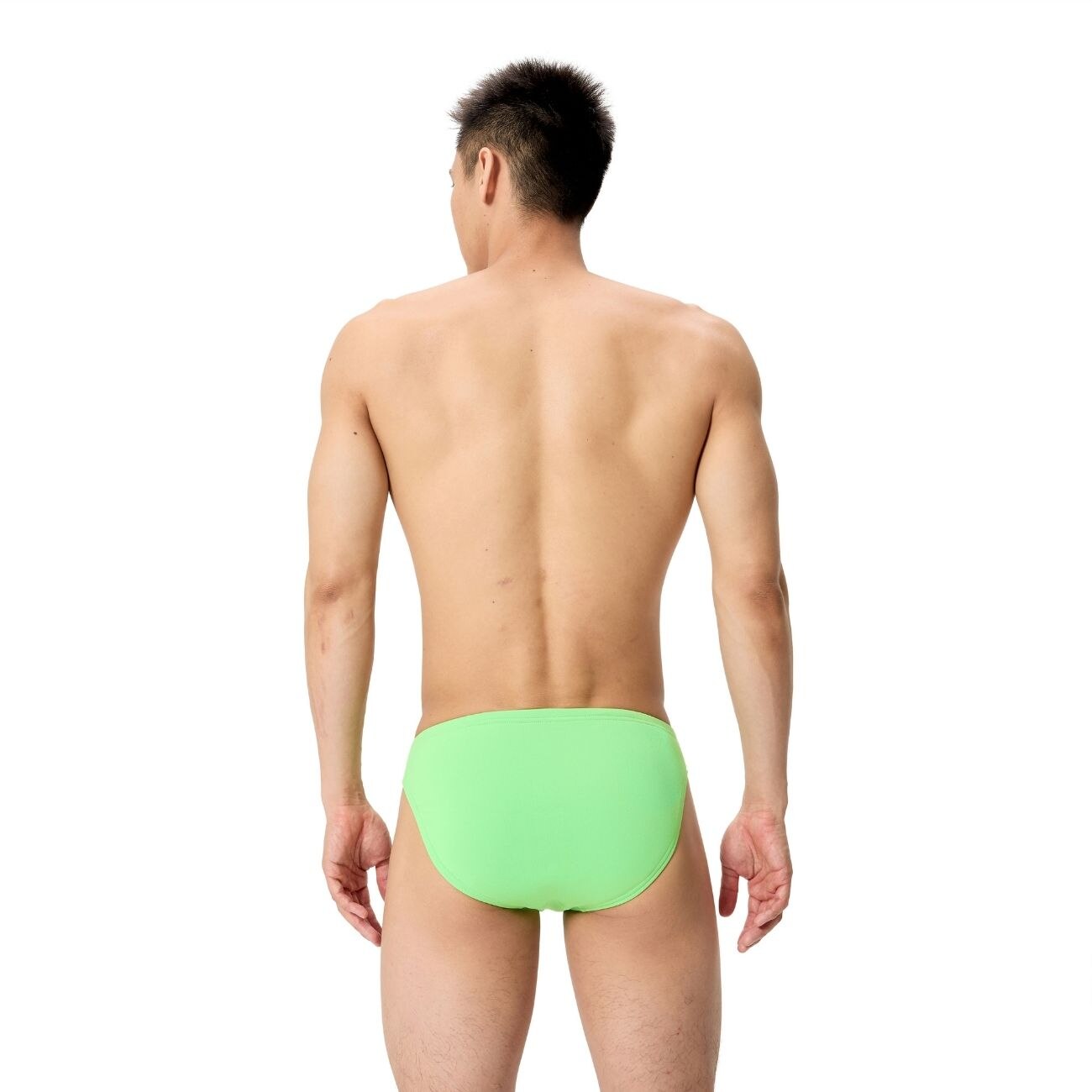 Fato de Banho de Natação Male Solid Brief Speedo Verde-3