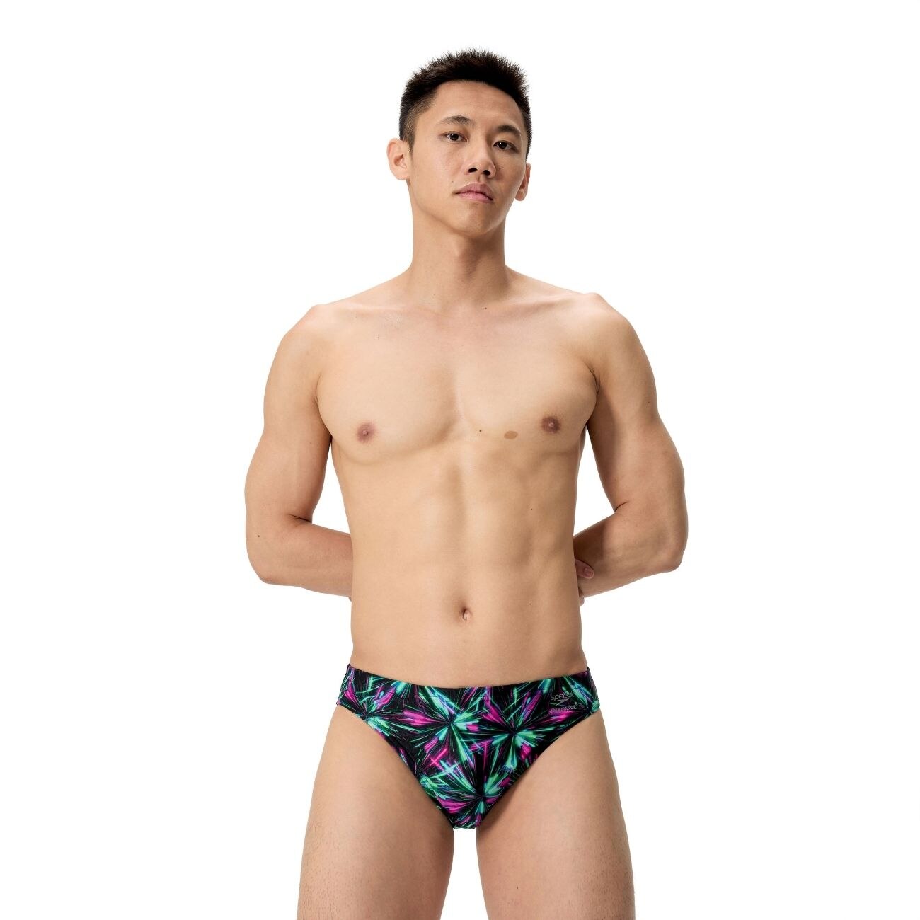 Imagem 0 de Fato de Banho de Natação Male Printed Brief Speedo