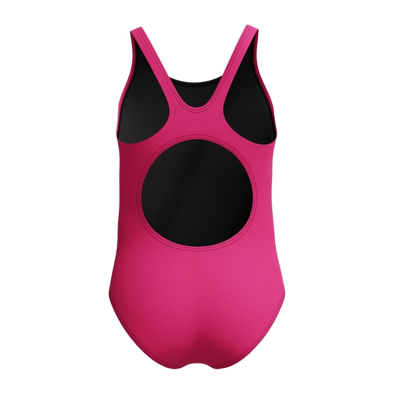Fato de Banho de Natação Infantil Placement Muscleback One Piece Speedo Rosa-3