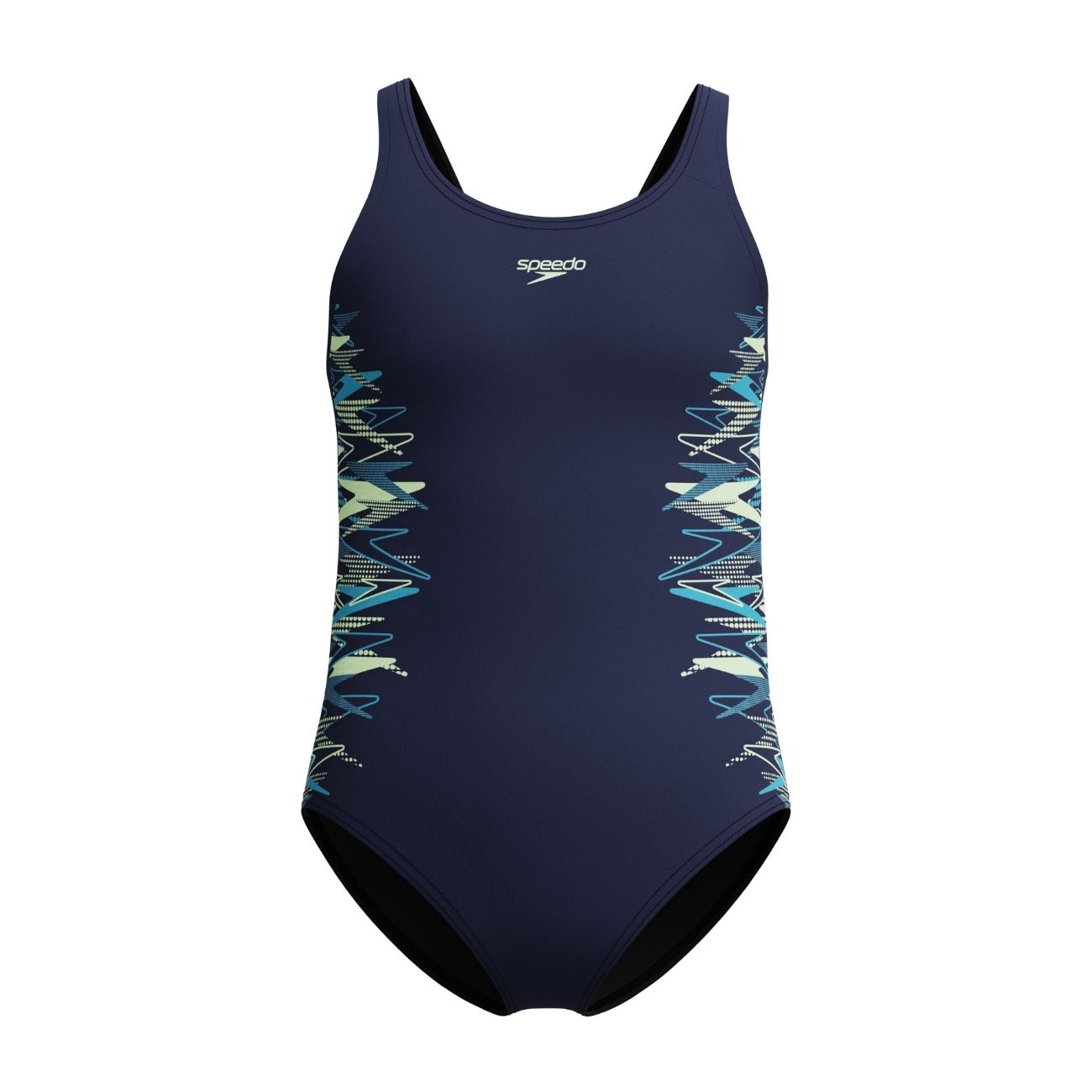 Imagem 0 de Fato de Banho de Natação Infantil Placement Muscleback One Piece Speedo