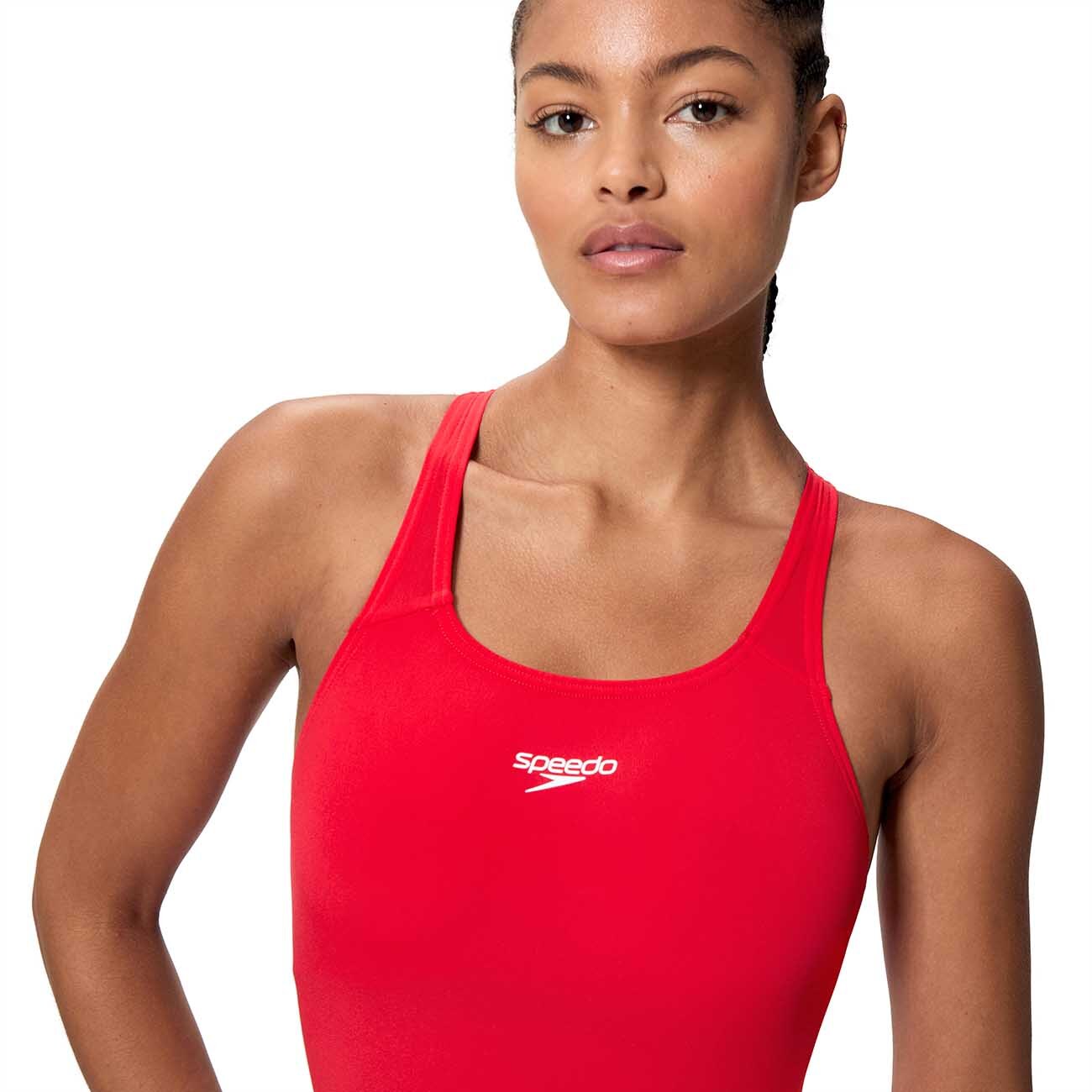 Fato de Banho de Natação Endurance+ Legsuit Speedo Vermelho-2