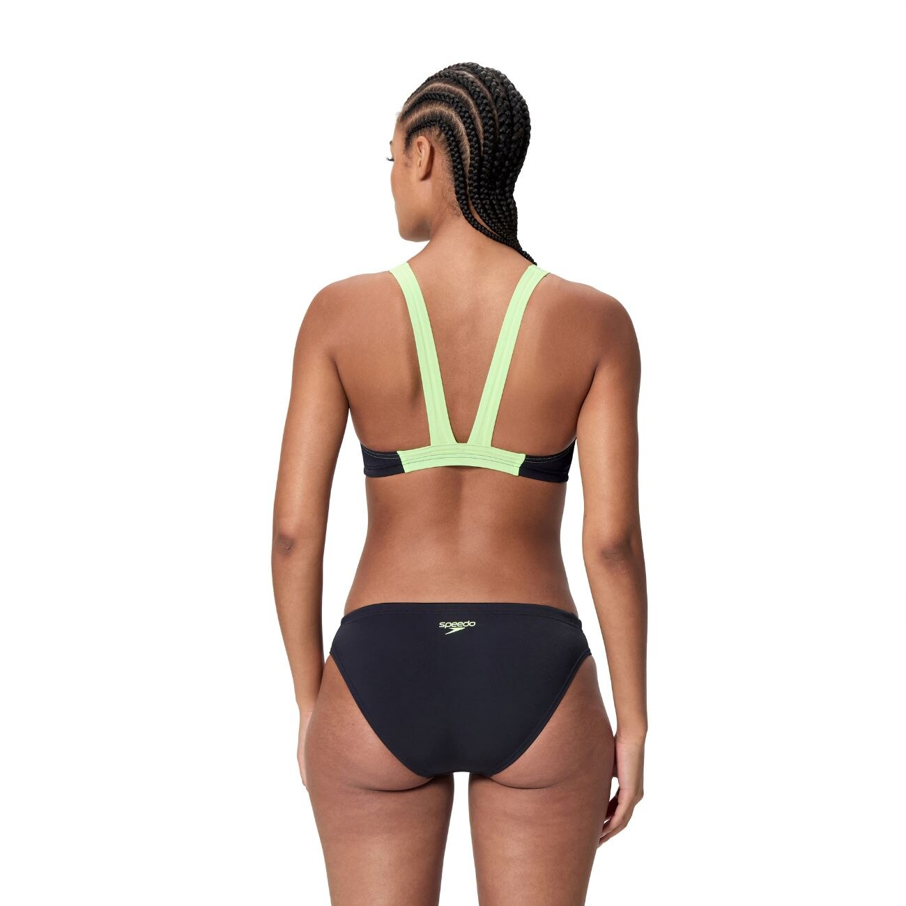 Biquíni de Natação Medley Logo V-back Two Piece Speedo Rosa-3