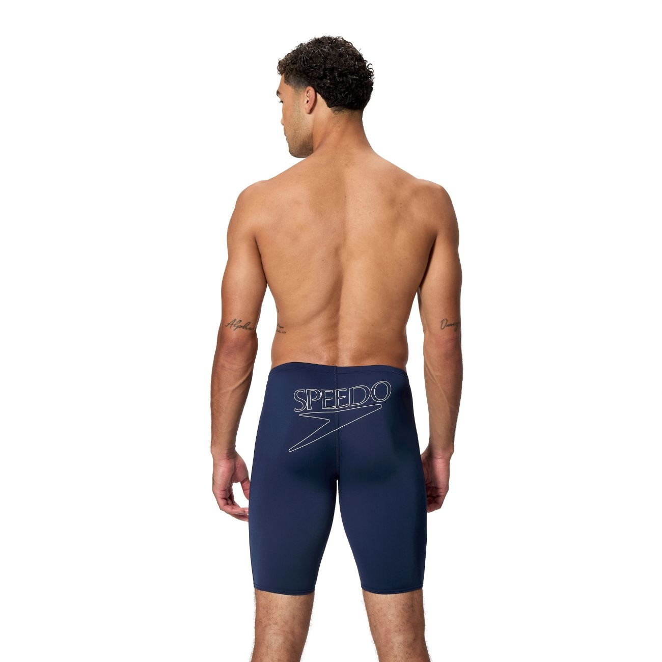 Fato de Banho de Natação Endurance+ Logo Jammer Speedo Azul-marinho-3